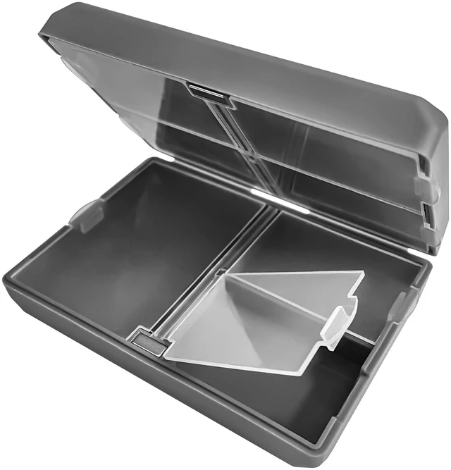 Alt view image 6 of 6 - BReady 7-Day Bifold Pill Case, Compact Weekly Pill Organizer, Colors Vary
