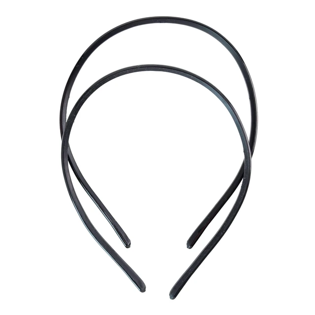 Alt view image 3 of 5 - Scunci No-Slip Grip Flexible Skinny Plastic Headbands, Multicolor, 2 Count