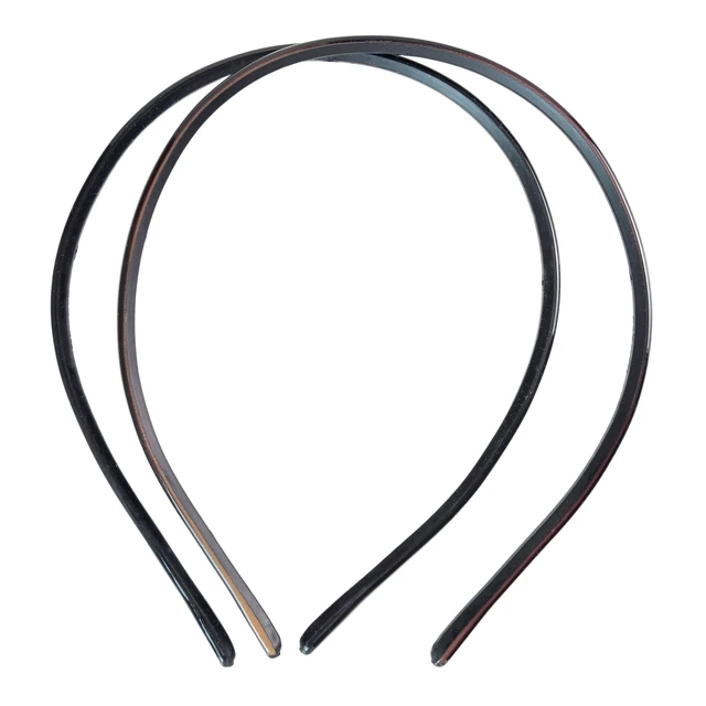 Alt view image 4 of 5 - Scunci No-Slip Grip Flexible Skinny Plastic Headbands, Multicolor, 2 Count