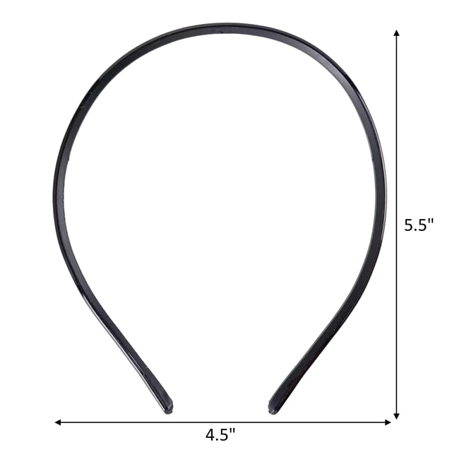 Alt view image 2 of 5 - Scunci No-Slip Grip Flexible Skinny Plastic Headbands, Multicolor, 2 Count