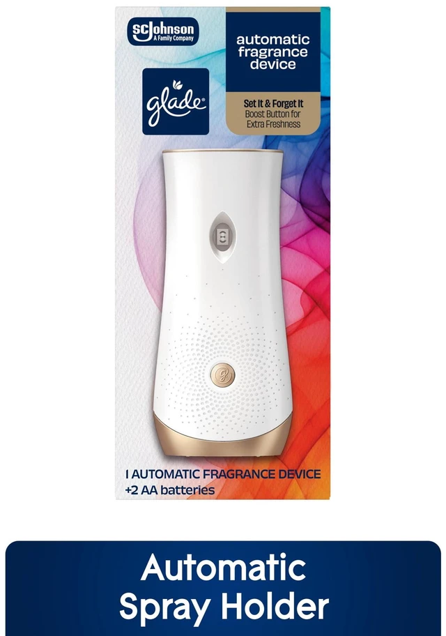 Main image of Glade Automatic Spray Holder, Battery-Operated Air Freshener, 10.2 oz