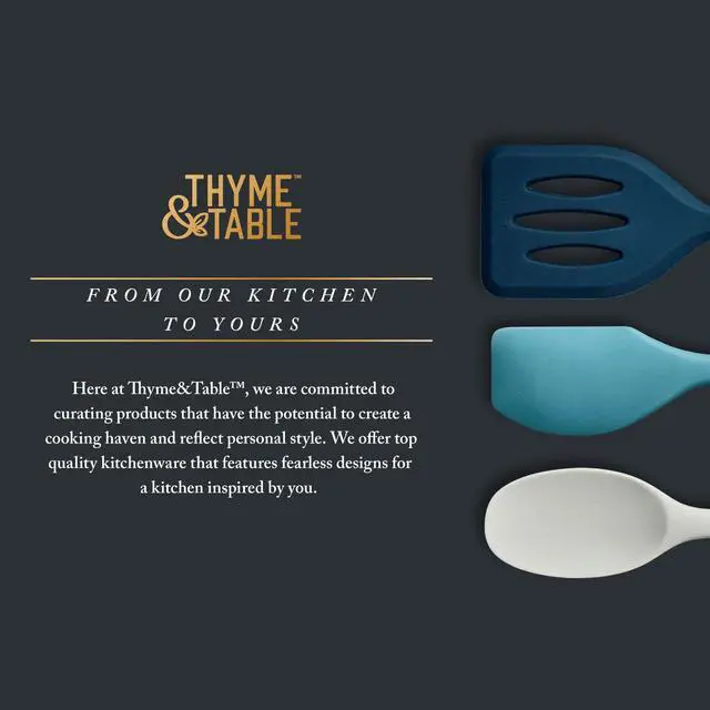 Alt view image 6 of 6 - Thyme and Table Silicone Mini Kitchen Utensil Set, 3 pcs