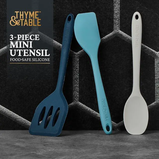 Alt view image 4 of 6 - Thyme and Table Silicone Mini Kitchen Utensil Set, 3 pcs