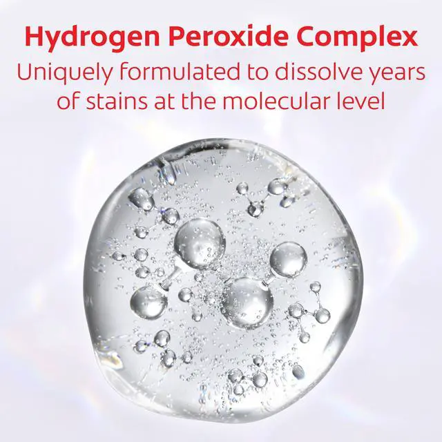 Alt view image 2 of 5 - Colgate Optic White Advanced Sparkling White Toothpaste with 2% Hydrogen Peroxide, Mint, 3.2 OZ