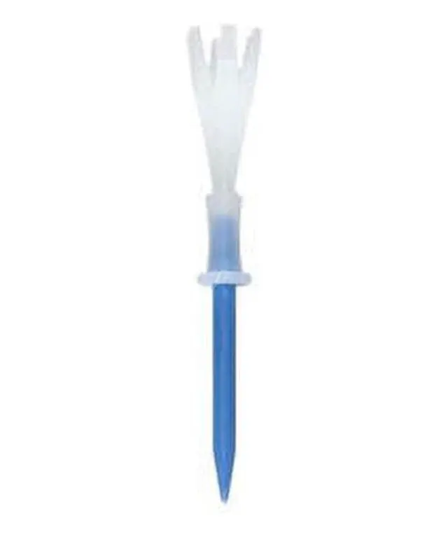 Alt view image 6 of 6 - NEW 4 Yards More Blue Plastic Golf Tees 3 1/4"