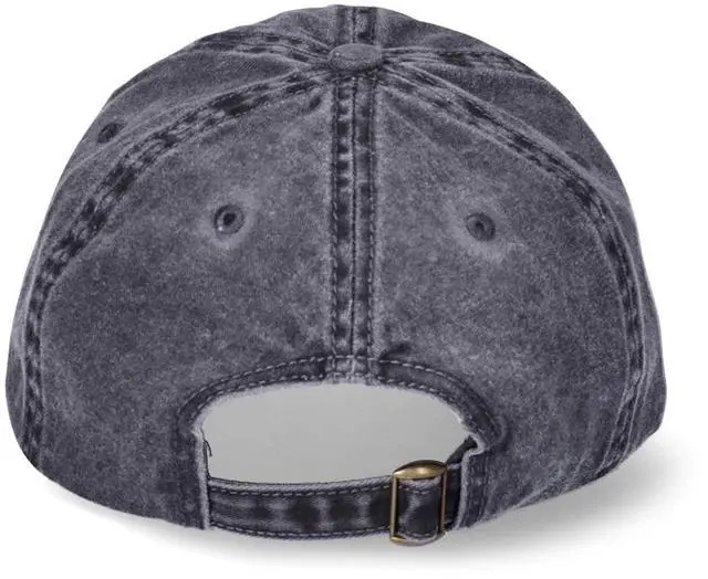 Alt view image 2 of 3 - Time and Tru Women's Washed Cotton Twill Baseball Hat, Black Soot