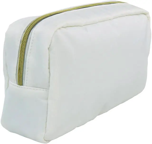 Main image of Hello Hobby Zippered Customizable Nylon Storage Bag, Medium, White