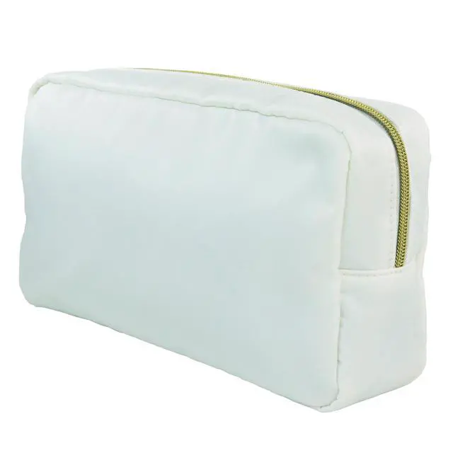 Alt view image 3 of 5 - Hello Hobby Zippered Customizable Nylon Storage Bag, Medium, White