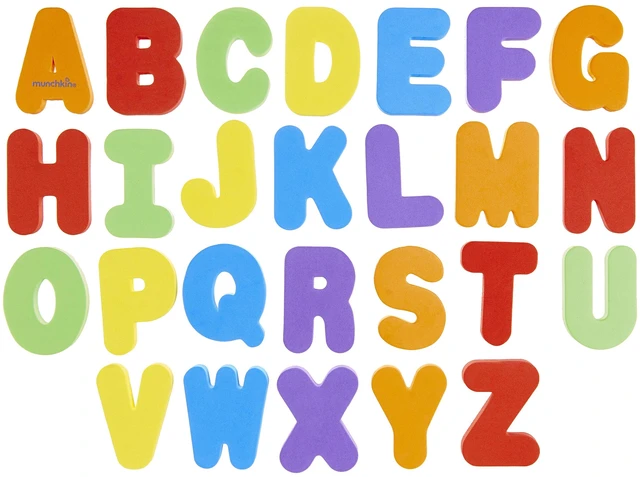 Alt view image 5 of 5 - Munchkin® Learn Letters and Numbers Toddler Bath Toy, Non-Toxic, Multi-Color, Unisex, 36 Count