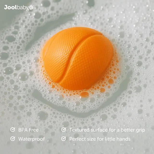 Alt view image 4 of 4 - Jool Baby Basketball Bath Toy for Kids with Suction Cup Hoop and 2 Balls