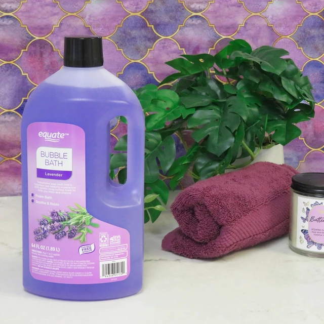 Alt view image 2 of 5 - Equate Bubble Bath, Lavender, 64 fl oz