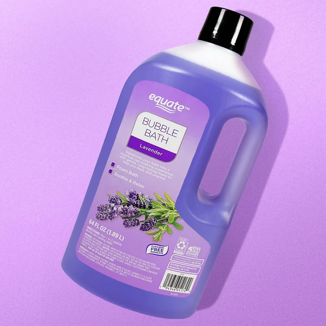 Alt view image 3 of 5 - Equate Bubble Bath, Lavender, 64 fl oz