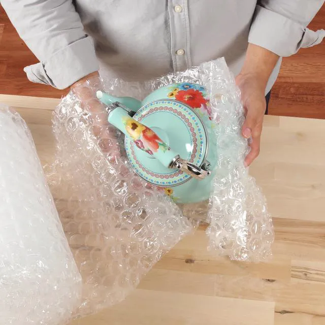 Alt view image 5 of 6 - Pen+Gear 12 in. x 30 ft. Bubble Cushion Roll, Clear, Plastic, 3/16" Small Bubbles