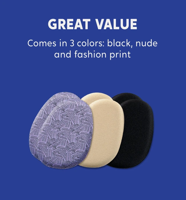 Alt view image 2 of 6 - Sof Comfort Ball-of-Foot Fashion Foam Cushion 3-Pack, Women's One Size Fits All