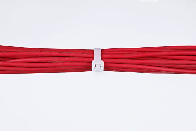 Alt view image 4 of 6 - Hyper Tough Nylon Cable Ties, Natural, 14 in, 20 Pack