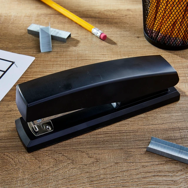 Alt view image 3 of 6 - Pen + Gear 20-Sheet Desktop Stapler with 1250 Staples,Black,Manual