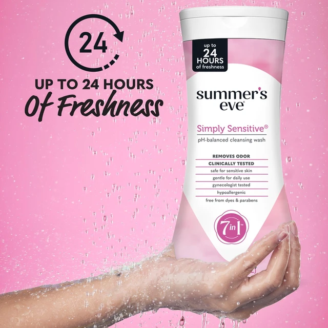 Alt view image 4 of 4 - Summers Eve Simply Sensitive All-Over Daily Feminine Wash, 15 Oz