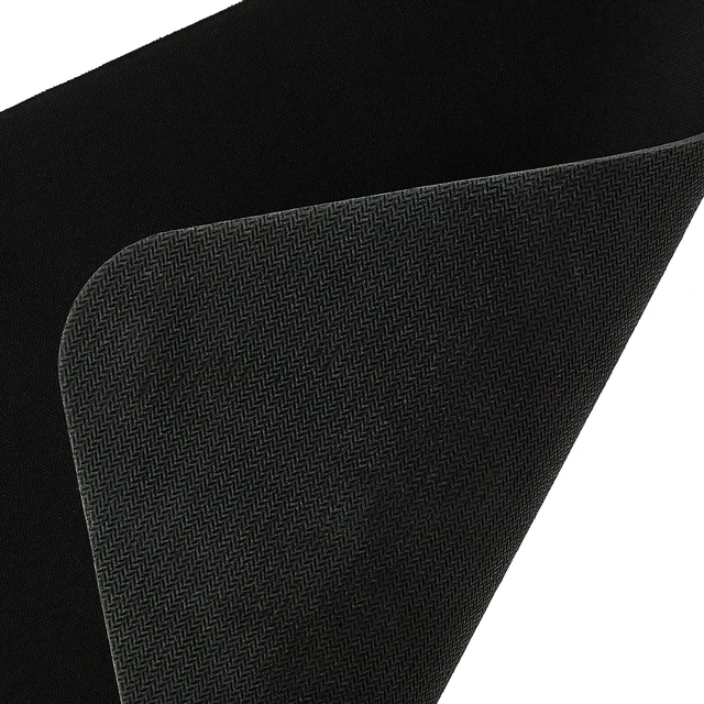 Alt view image 4 of 5 - onn Mouse Pad, square, polyester surface with non-slip natural rubber backing, black