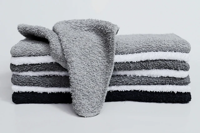 Alt view image 5 of 5 - Mainstays 18-Pack Washcloth Bundle, Grey Multi