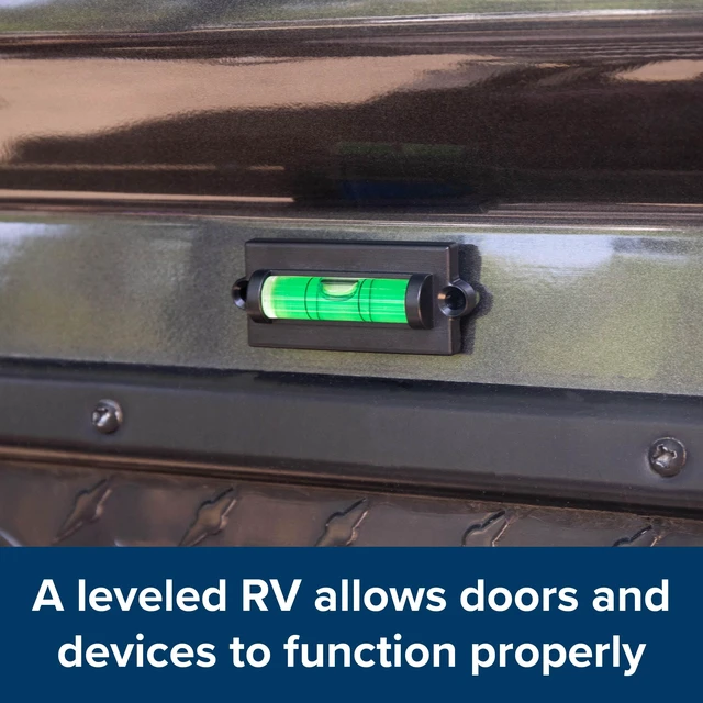 Alt view image 6 of 6 - Camco RV Level - Front-to-Back or Side-to-Side Leveling, 2 Pack (25523)