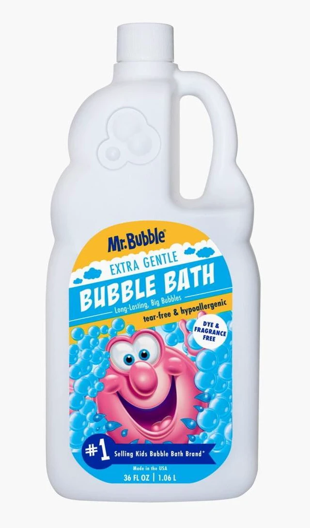 Main image of Mr. Bubble Extra Gentle Dye & Fragrance Free Bubble Bath 36 fl oz