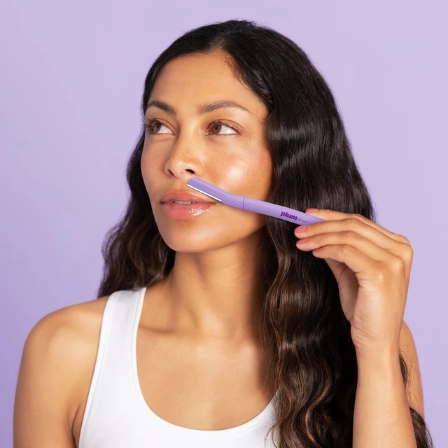 Alt view image 4 of 5 - Plum Beauty, Facial Eyebrow Shaping Razors, 3-Pack