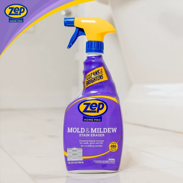 Alt view image 4 of 5 - Zep Home Pro Mold and Mildew Stain Eraser and Cleaner, Clean Fresh Scent, 32 fl oz