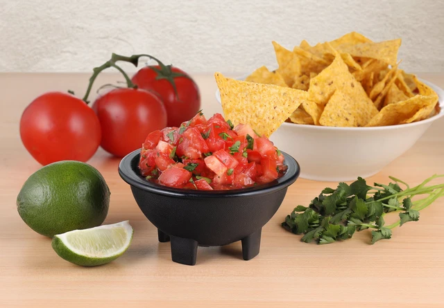 Alt view image 3 of 6 - (6 pack) Mainstays Small Black Salsa Serving Dish, 10 oz