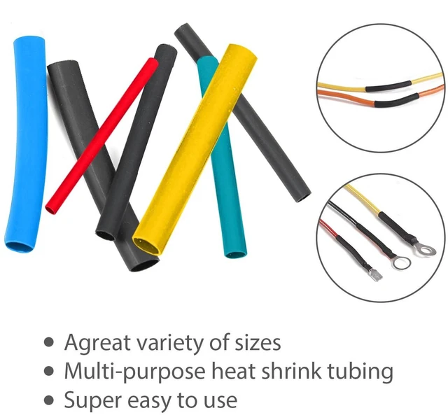 Alt view image 2 of 5 - Ozark Trail 100-Piece Marine Heat Shrink Tubing Kit, 3:1 Adhesive-Lined Dual-Wall