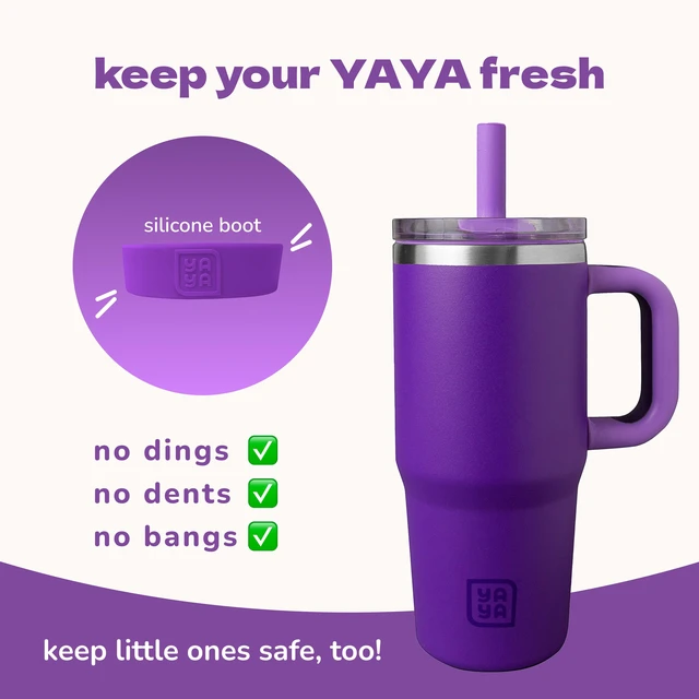 Alt view image 2 of 5 - YAYA My First Travel Tumbler Replacement Accessories for Toddlers, Purple