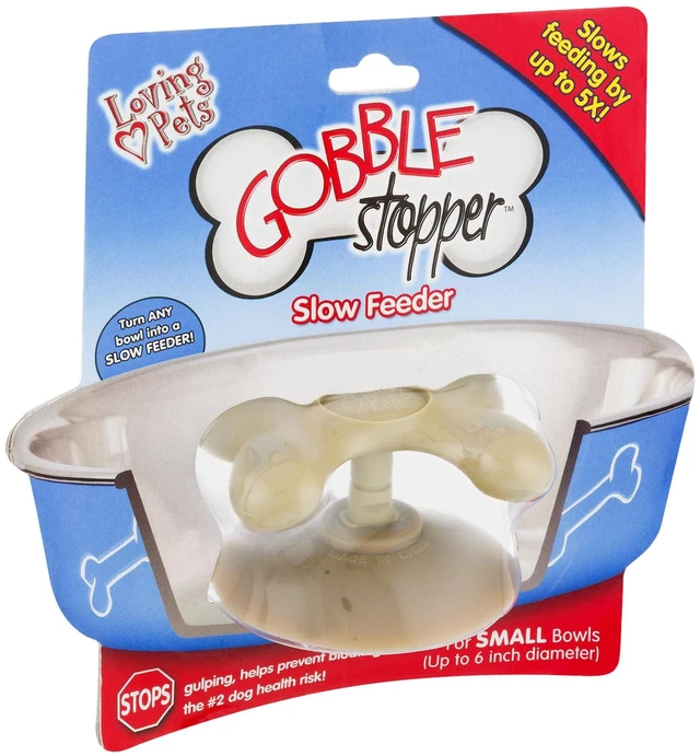 Alt view image 5 of 6 - Loving Pets Gobble Stopper Slow Feeder, Small,1 CT