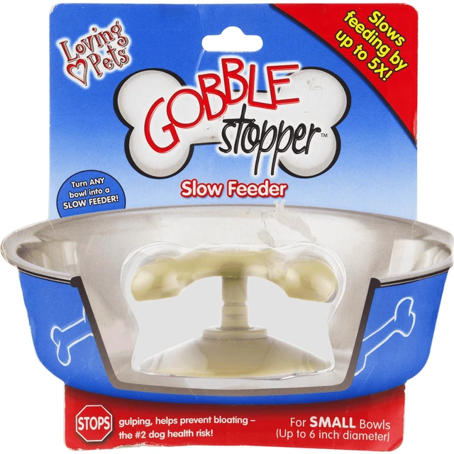 Alt view image 2 of 6 - Loving Pets Gobble Stopper Slow Feeder, Small,1 CT