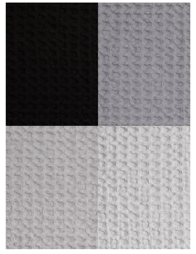Alt view image 5 of 6 - Mainstays 4-Pack Waffle Dishcloth Set, 100% Cotton, Gray, 12 in x 12 in