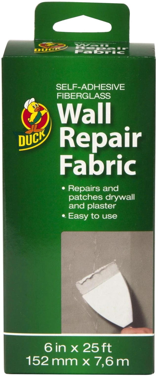 Alt view image 3 of 5 - Duck Brand White Wall Repair Fabric Patch, 6 in. x 25 ft.