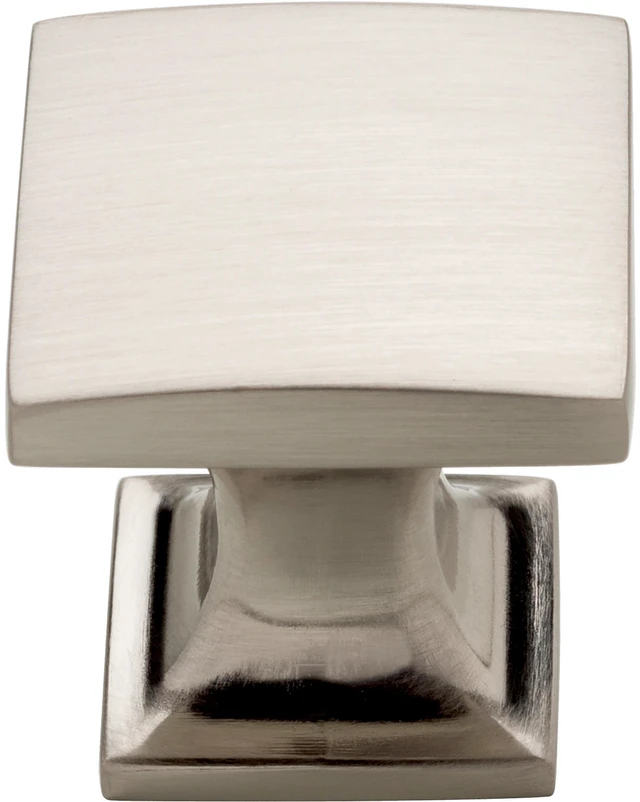 Main image of Mainstays Lombard 1 in. (25 mm) Satin Nickel Cabinet Knob (2-Pack)