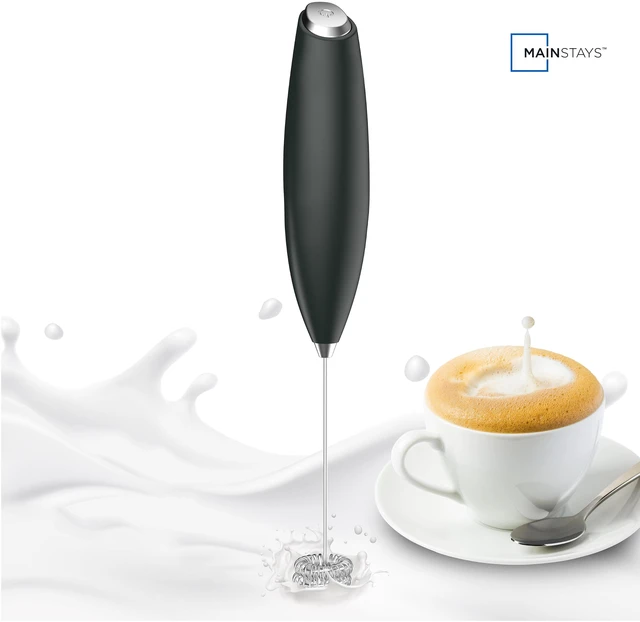 Main image of Mainstays Milk Frother, Battery-Powered Handheld Milk Frother Wand