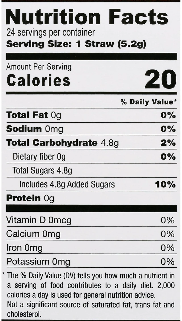 Alt view image 5 of 6 - Milk Magic Chocolate Milk Flavoring Straws 24 Count