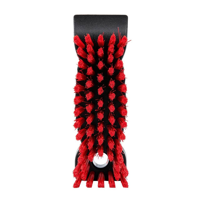 Alt view image 2 of 5 - Libman High Power Scrub Brush 7.5-inch Long Red Fibers and Black Handle