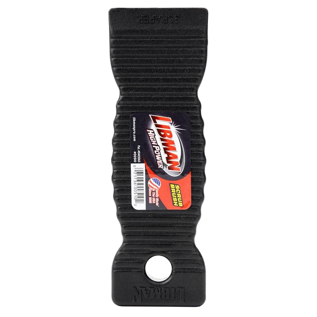 Alt view image 4 of 5 - Libman High Power Scrub Brush 7.5-inch Long Red Fibers and Black Handle