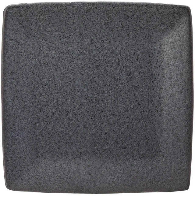 Alt view image 6 of 6 - Better Homes & Gardens Anderson Dark Gray Square-Shaped Stoneware Salad Plate
