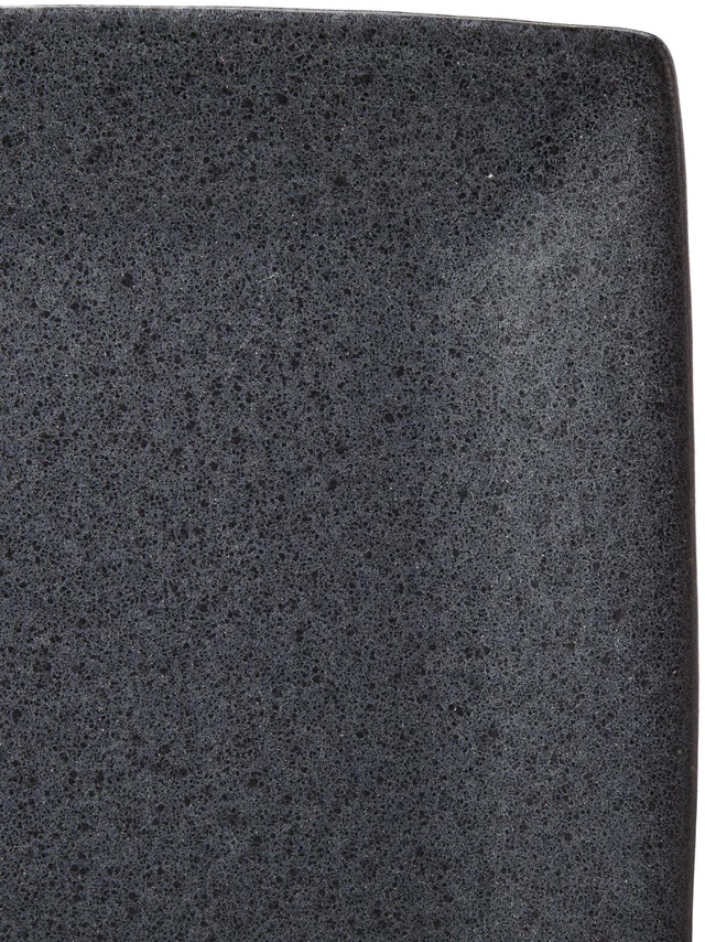 Alt view image 3 of 6 - Better Homes & Gardens Anderson Dark Gray Square-Shaped Stoneware Salad Plate