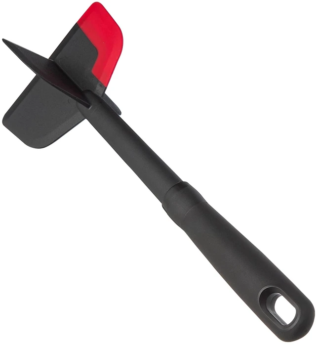 Alt view image 6 of 6 - Mainstays Silicone Meat Masher and Chopper, Black