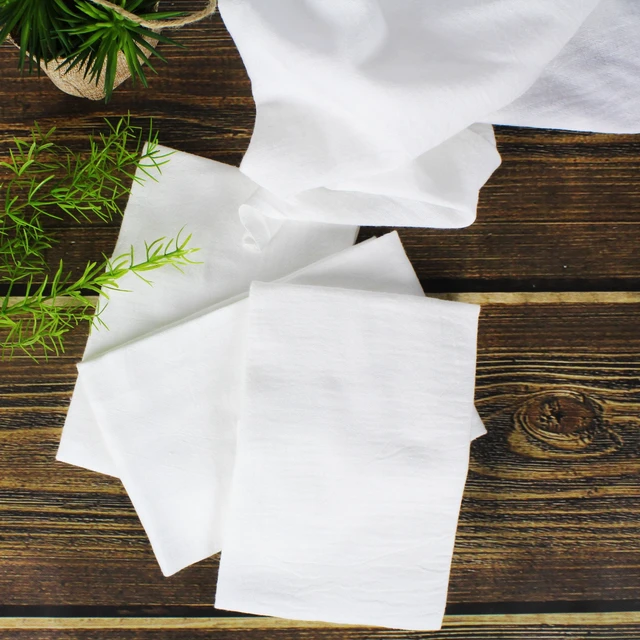Alt view image 5 of 5 - Mainstays 5 Pack Flour Sack Kitchen Towel Set, White
