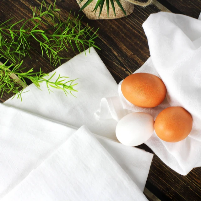 Alt view image 2 of 5 - Mainstays 5 Pack Flour Sack Kitchen Towel Set, White