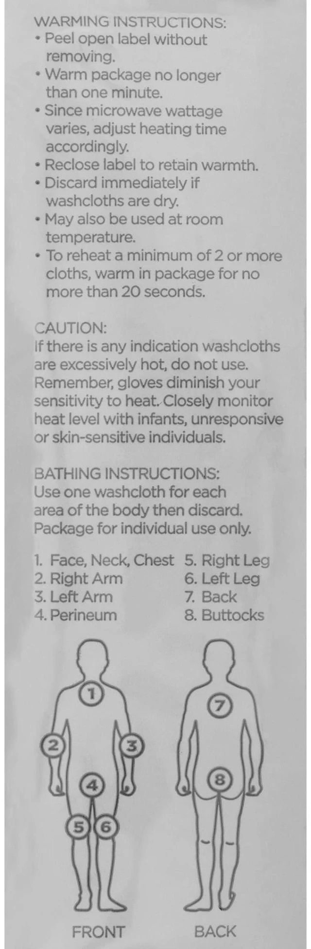 Alt view image 3 of 6 - Equate Premium Heavyweight Bath Washcloths, Fragrance-Free, 8 Count, 8 in x 8 in