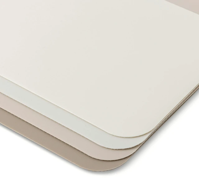 Alt view image 2 of 5 - Thyme & Table 4-Piece Poly Cutting Mats SM 7.5"x11.4", MD 9.8"x13.4" - Cream