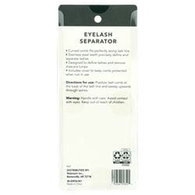 Alt view image 2 of 2 - Equate Eyelash Separator for Precisely Defined and Separated Lashes, Includes Protective Cover