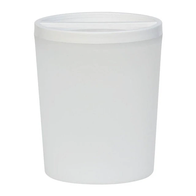 Alt view image 6 of 7 - Mainstays Frosted White Plastic Toothbrush Holder