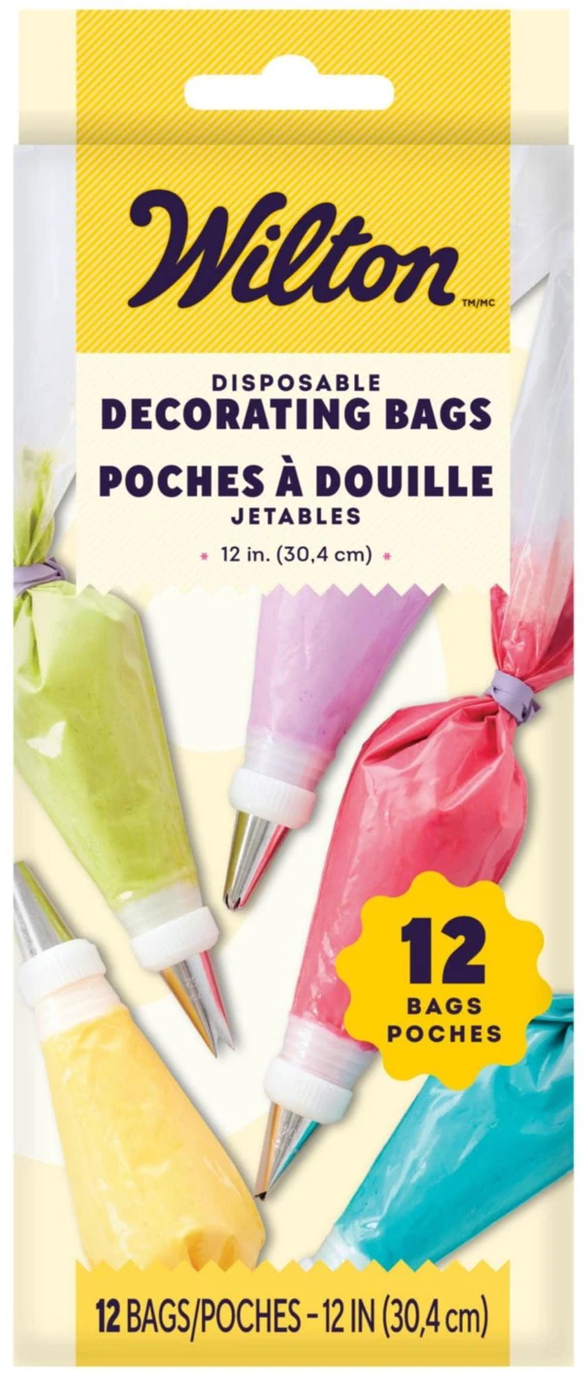 Main image of Wilton 12-Inch Disposable Decorating Bags, 12-Count