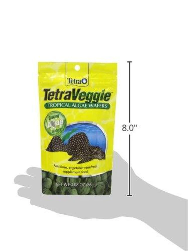 Alt view image 5 of 6 - Tetra PlecoWafers, Nutritionally Balanced Fish Food for Algae Eaters, 3.03 oz.